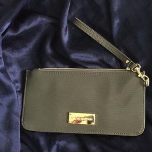 Gray Steven Madden Wristlet Wallet